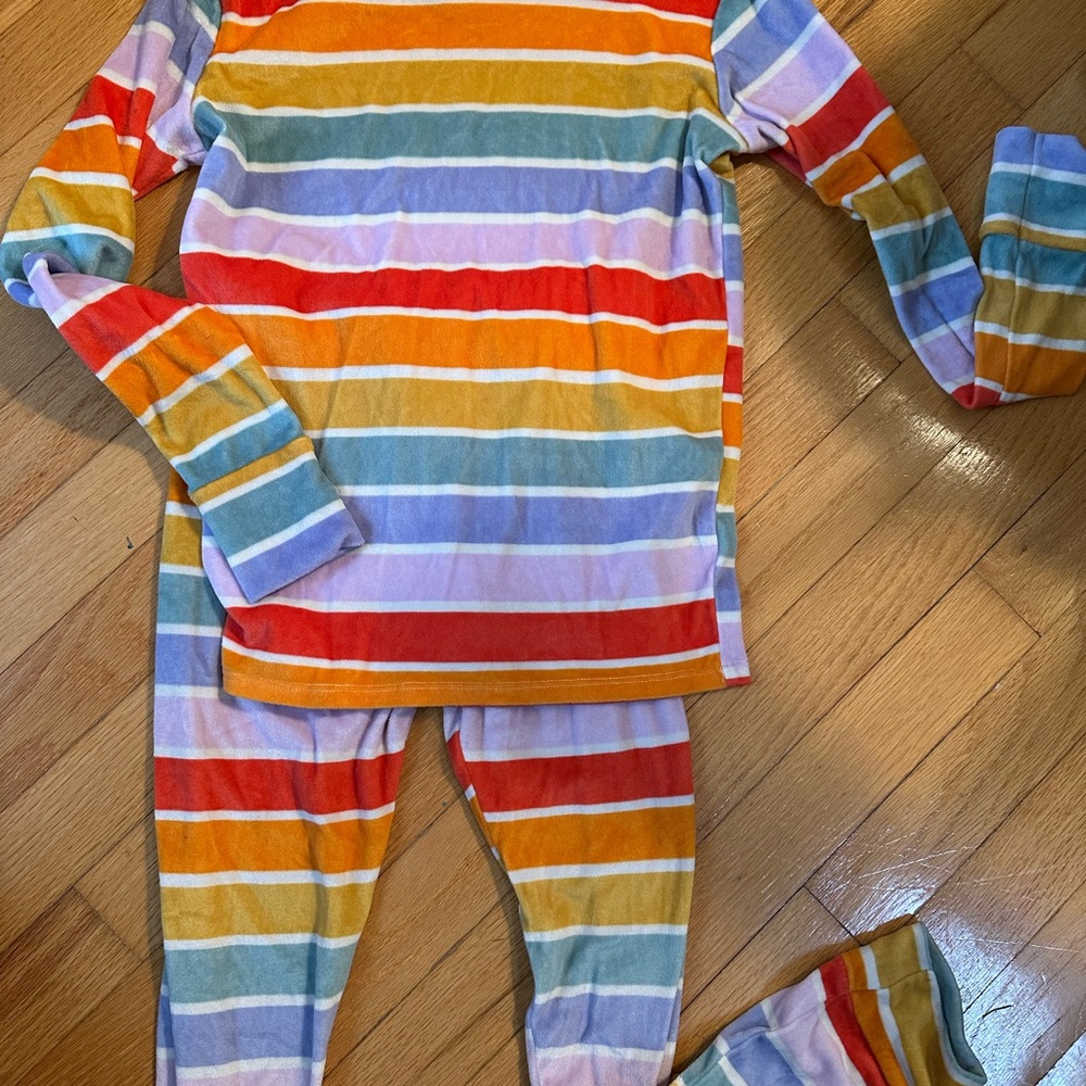 Cat & Jack Multicolor Striped Pajama Set